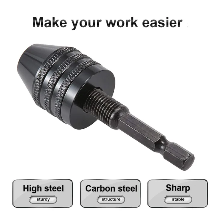 Quick%20change%20keyless%20drill%20bit%20chuck%20hex%20shank%20adapter%20converter%20tool%20Cologo%20-%20Image%205