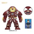 Large Mark 44 Hulkbuster Lego Ironman Minifigures Super Heroes Kids Building Blocks MOC Toys. 