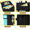 Elementary School Students Make up Lessons Book Bag Men and Women Tuition Bag Schoolbag Crossbody Bag Handbag Art Bag Children Carry. 