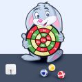 Child Montessori Toys for Kids 2 to 4 Years Old Cartoon Animal Dart Board Sticky Ball Family Interactive Educational Toys Baby. 