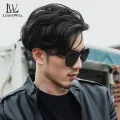 LouisWill Men Sunglasses Titanium Alloy Frame Photochromic Sunglasses Fashion UV400 Polarized Sunglasses Casual Shades for Man Auto Color Changing Sunglasses Driving Glasses Sunglasses for Men. 