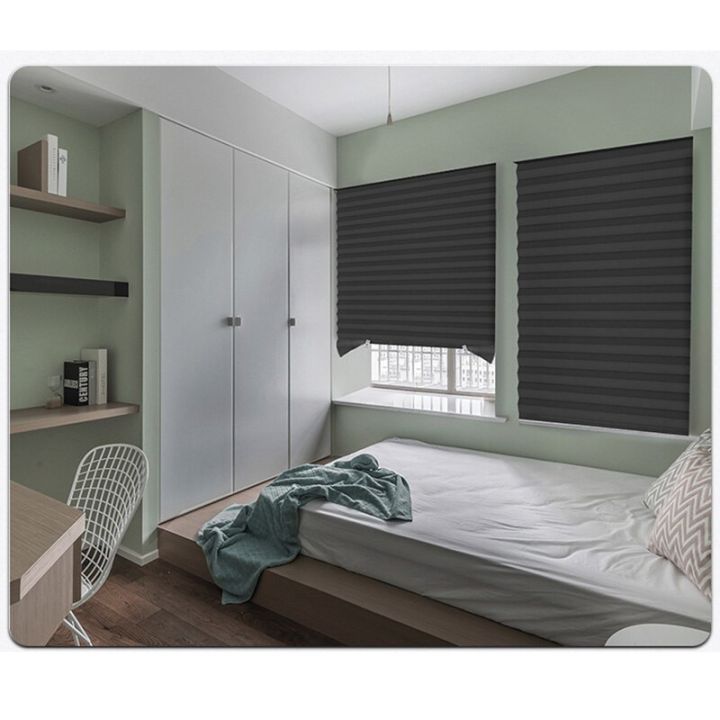 Simple%20Paste%20Pleated%20Blinds%20Non-Woven%20Fabrics%20Folded%20Shades%20Blind%20Roller%20Blackout%20Curtains%20For%20Bedroom%20Bathroom%20Living%20Room%20-%20Image%203