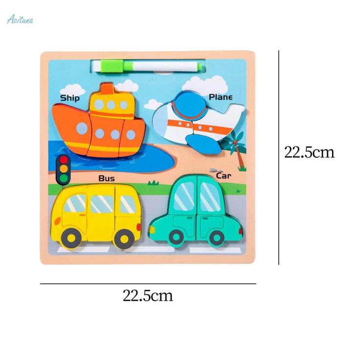 Wooden%20Puzzle%20Drawing%20Board%20Development%20Toy%20Shape%20Matching%20for%201%202%203%20Years%20Old%20Boys%20Girl%20Kids%20-%20Image%206