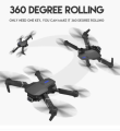 E88Pro Drone 4K HD dual camera WiFi remote control drone portable mini aircraft record video Drone. 