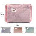 Reusable Hot Water Bottle EU Plug Rechargeable Warm Hand Pocket Cute Electric Hot Water Bag Soft Winter Hand Warmer. 