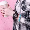 【New arrival】Jewelry Korean Macaron Color Waterproof Unisex Student Sports Watch. 