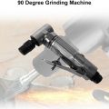 1/4 inch Air Angle Die Grinder 90 Degree Pneumatic Grinding Machine Off Polisher Mill Engraving Tools With Wrench. 