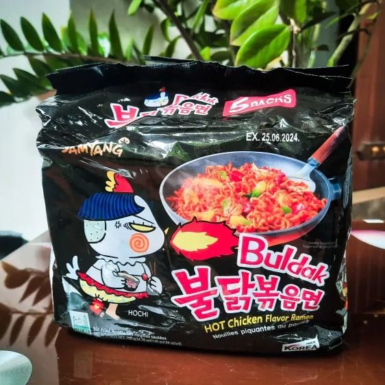Korean%20%5B4X%20Spicy%5D%20Samyang%20Buldak%20Ramen%201Pcs%20Noodles%20Hot%20Black%20Chicken%20Korean%20Ramen%20-%20Image%202