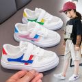【FOOT SOFA】Fashion Summer Kids Sneakers Girls Trainers Boys Shoes Mesh Children Shoes For Girl White School Running Sports Shoes Soft Sole. 