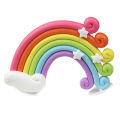 Rainbow Cake Topper Flag Baby Shower Birthday Wedding Party Baking Decoration. 