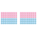 Sptrry96 Pieces Gender Reveal Stickers Games Team Boy & Team Girl Perfect Gender Reveal Party Supplies Boy and Girl Stickers. 