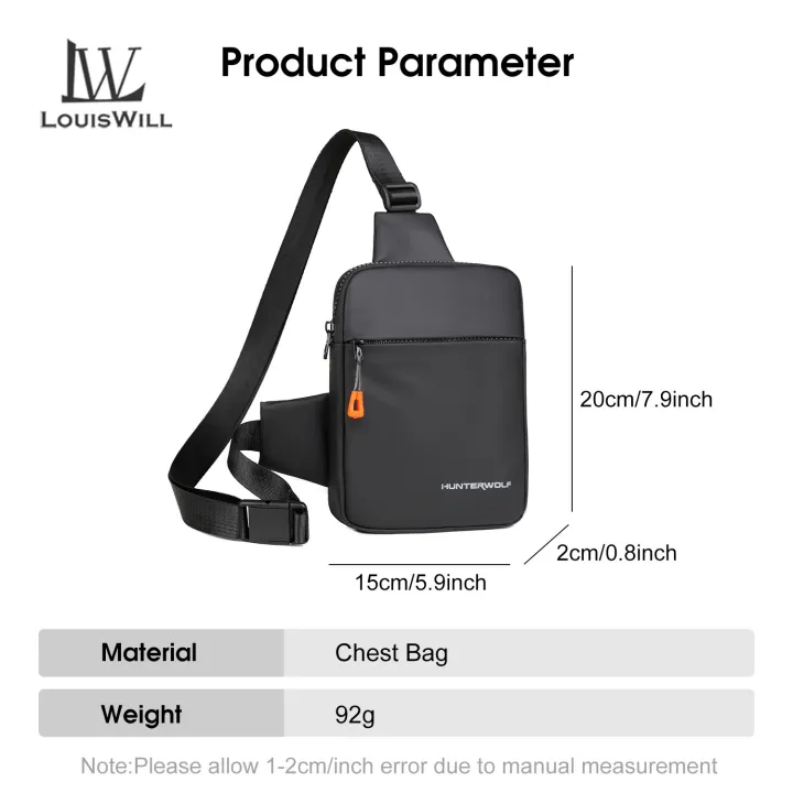 LouisWill%20Men's%20Chest%20Bag%20Casual%20Shoulder%20Bag%20Cross%20Body%20Bag%20Pouch%20Bag%20Lightweight%20Casual%20Bag%20Fashion%20Shoulder%20Bag%20Waterproof%20Casual%20Sport%20Street%20Bag%20for%20Travel%20Outdoor%20-%20Image%209