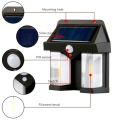 Solar Light - LED Wall Lamp Solar Powered - Security - Warm white - Outdoor Street Wall Lamp with Motion Sensor - Garden Solar Wall Lamp. 