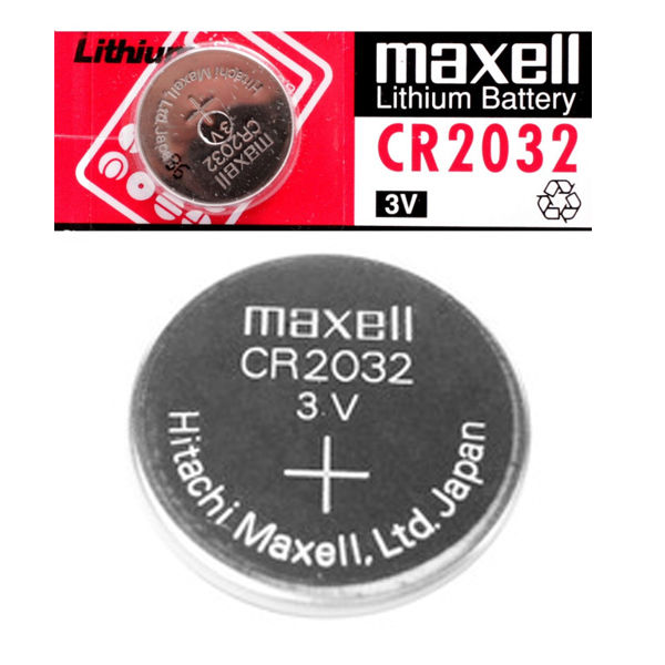 1 PCS maxell CR2032 Button Cell Batteries 3V Coin Lithium Battery