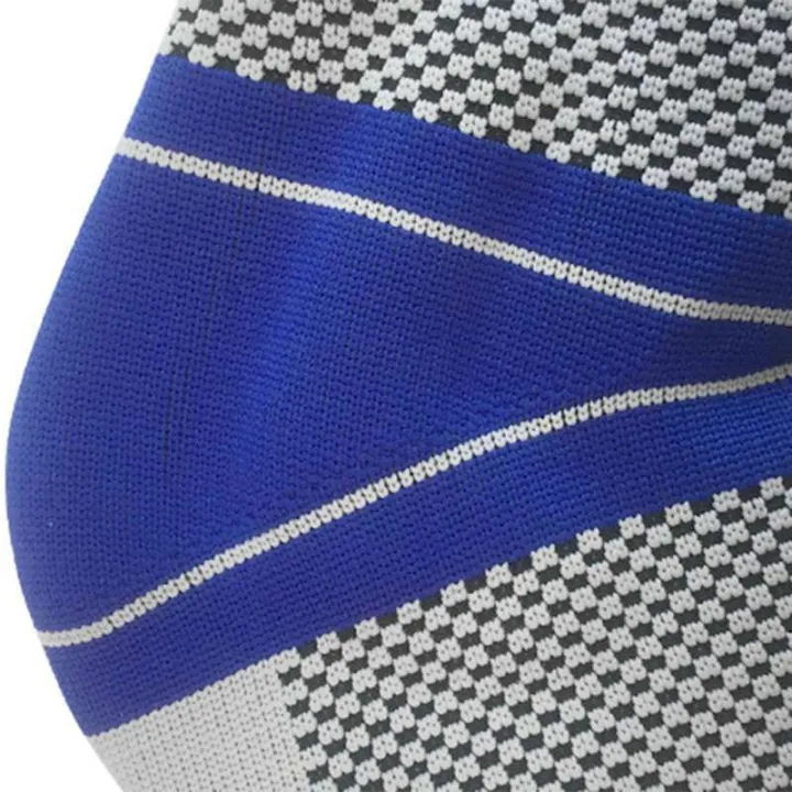 [ltbdq]-Silicone Support Fiess Compression Protector Basketball Football Tennis Silica Gel Pad Ankle Brace