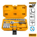 INGCO 20 PCs 1/4" Box Socket Set. 