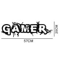 Wall Sticker Removable Gamer Decal Mural DIY Decor. 