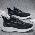 Flying fabric comprehensive training shoes High school student Sports Breathable 50 extra size 49 running shoes for men. 