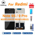 LCD No Frame For Xiaomi Redmi Note 9S Note 9 Pro Display Touch Screen Digitizer Assembly Replacement Parts. 