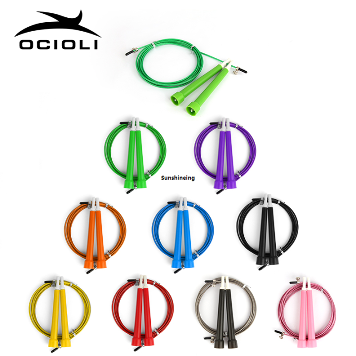 Refinement%203%20meters%20body%20equipment%20sports%20forging%20ssfit%20fitness%20%5BWorldwideBazaar%5D%20multi-color%20new%20steel%20skipping%20rope%20adjustable%20skipping%20rope%20Cro%20-%20Image%204