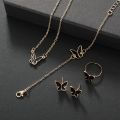 5 Pieces Set Necklace Female Fashion Women's Collar Chain Korean Style Necklaces for Girls Gifts. 