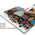 Keep Smiling Marker Paper Pad For Artists 120GSM A3 A4. 