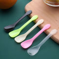 100Pcs Mini Plastic Spoons Flatware Spoons For Jelly Ice Cream Dessert Appetizer Plastic Spoon For Party Supplies Cologo. 