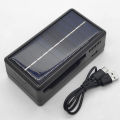 18650 Battery Charger Multi Munctional Solar Type C Intelligent Lithium Battery Holder For 18650 Battery Boxs Power Bank Cases MAOQIAN. 