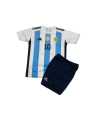 Argentina Home Kit MESSI 2025 Kids Boys size (4 to 12 years). 