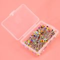 250 Pieces Sewing Pins Ball Glass Head Pins For Jewelry Decoration. 