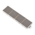 MAX7219 Dot Matrix Module Microcontroller 4 In One Display with 5P Line 4 in 1 Green. 