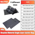 100pcs Economical Poly Mailer Gray Daraz Flyers Bundle of 100 Bags pack Thickness - 1.1mm packaging material Bags Plastic Poly Envelope Flyer Packs Postal Safe Mailing Bags Shipping packing Bags. 