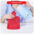 Rubber Hot Water Bag Budget pack of 3 Bottles in 1 price for Pain Relief Menstrual Cramps Heat Cold therapy (2L, 0.8L & Neck Collar). 