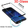 3D Curved Full Cover Tempered Glass for Samsung Galaxy S9 S8 Plus Protective Glass Screen Protector Film for S6 S7 Edge Note 8 9. 