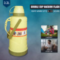 3.2L Vacuum Flask Bottle For Water Tea Ice Vacuum Flask Hot & Cold. 