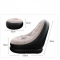Inflatable Air Sofa with Foot Rest & Electric Pump. 