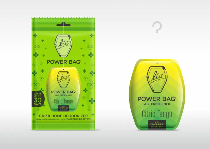 Air Freshener - Lia - Power Bag - CITRIC TANGO
