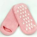 Silicone Heel Socks Gel Socks for moisturizing Spa Gel Socks Foot Lotion Socks Ladies Booties Spa Soften Socks Moisturizing Sock Socks for Women Repair Socks feet Miss. 