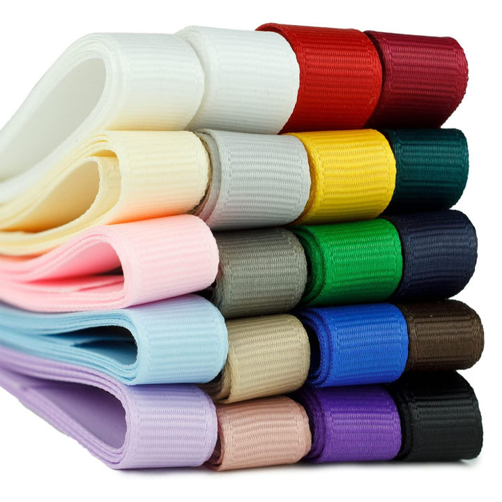 Grosgrain Ribbon With Multi Colors For Making Hair Clips Other Easy grosgrain-ribbon-with-multi-colors-for-making-hair-clips-other-easy