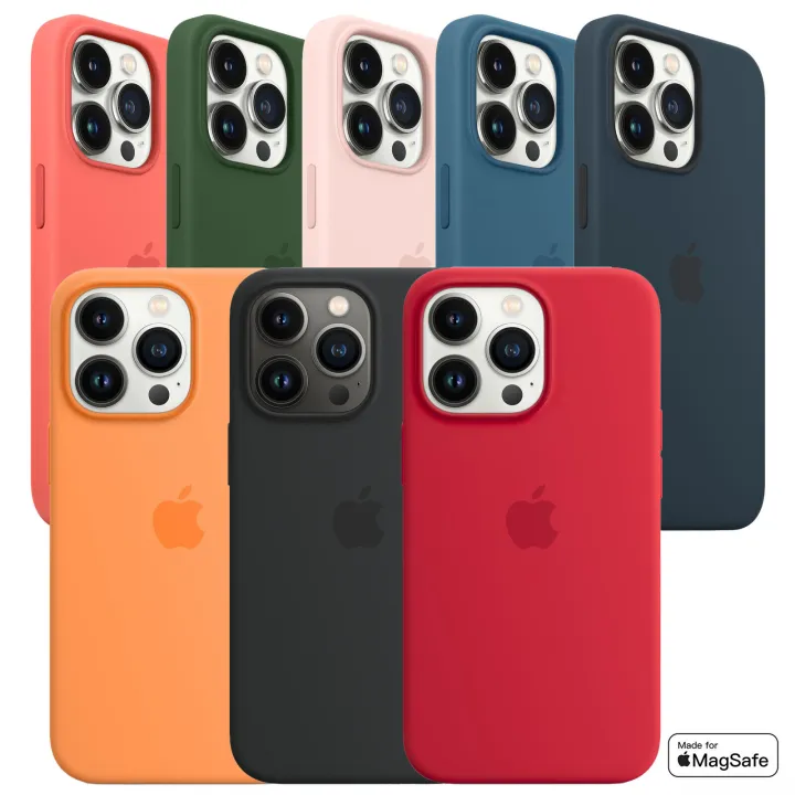 Super Luxury Soft textured Protective Silicone Case Back Cover For iPhone 13 Pro