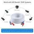 1Pack 100ft /30m 2-in Video Power CCTV Cable BNC Extend Cord. 