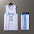Factory wholesale lakers kb jersey basketball suit heat game training camp team summer sports suit. 