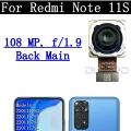 Original Rear Camera For Xiaomi Redmi Note 11 Pro+ 11S 4G 5G Wide Back Front Camera Module Flex Cable Spare Parts. 