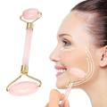 Guasha Facial Jade ngfJ NATURAL REAL STONE Roller Face and body Thin Massage Tool. 
