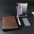 Men's Wallet Genuine Leather Men Wallets Premium Product Real Cowhide Wallets Encounter. 