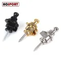 HOSPORT Electric Guitar Strap Lock Button Anti-slip Belt Locks Nails for All Acoustic Electric Bass Guitar Strap. 