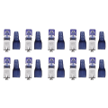 CAT7 RJ45 Connector Plug Without Crimping Tool 23/24AWG Cat 7 Termination Plug Zinc Alloy Shielded Network Cable RJ45 Plug A. 