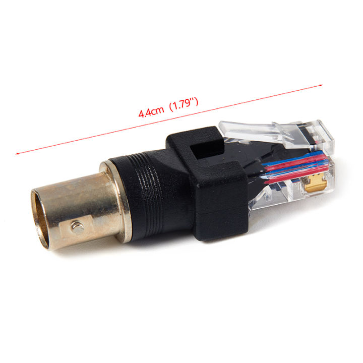 1Pc%20Black%20Connector%20BNC%20Female%20Jack%20to%20RJ45%20Male%20Plug%20RF%20Adapter%20Coaxial%20-%20Image%203