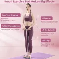 Pull Reducer Body Shape Trimmer Yoga Pull Natural Rubber Reducer Exerciser Fat Buster Home Gym Equipment and Bands Leg Hand Biceps, Legs Ankle Straps for Resistance Training, Physical Therapy,. 