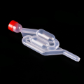 Transparent One-way Air Lock Brewing Fermentation Exhaust Valve Home Plastic Making Tool Equipment Airlock. 